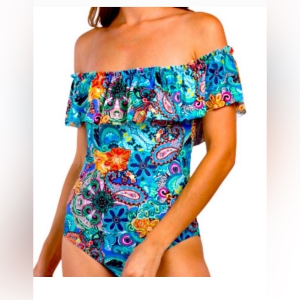 Bleu Rod Beattie One piece Swimsuit- New with tags 🌴🌴